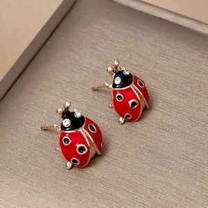 Ladybug earrings